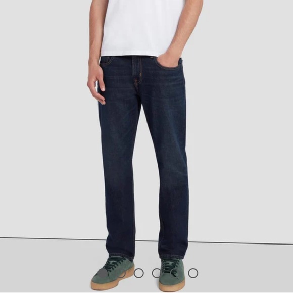 ❤️... 7 for all Mankind Indigo Dark Blue Jeans - Picture 2 of 5